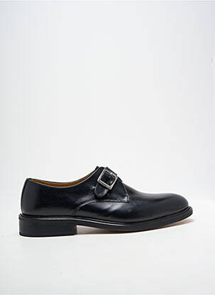 Derbies fermeture boucle(s) talon bas noir CROWN homme