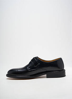 Derbies fermeture boucle(s) talon bas noir CROWN homme