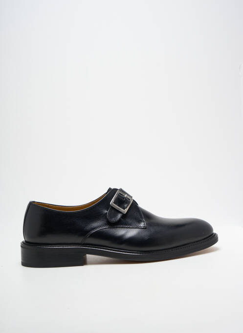 Derbies type de semelle amortissante talon bas noir CROWN homme