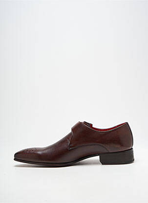 Derbies fermeture boucle(s) talon bas marron EDOUARD DE SEINE homme