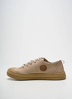 Baskets bout rond bout rond beige PATAUGAS homme