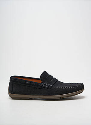 Mocassins bout carré bout carré noir CAP' BASSIN homme