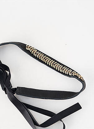 Collier noir SANS MARQUE femme