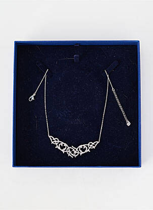 Collier ornement oxyde de zirconium argent SWAROVSKI femme