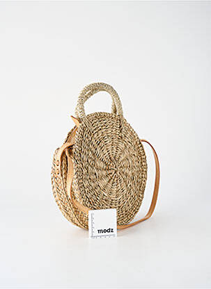 Sac type de porter main forme plage beige GUERLAIN femme