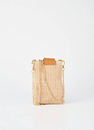 Sac doublure textile forme rectangulaire marron SANS MARQUE femme