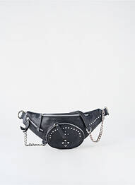 Sac multipoches forme rectangulaire noir LE PETIT CARTEL femme