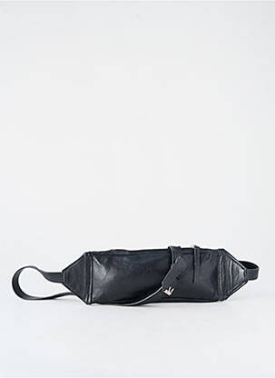 Sac fermeture zippée banane noir ANTIK BATIK femme