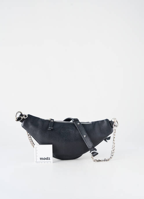 Sac multipoches forme rectangulaire noir LE PETIT CARTEL femme