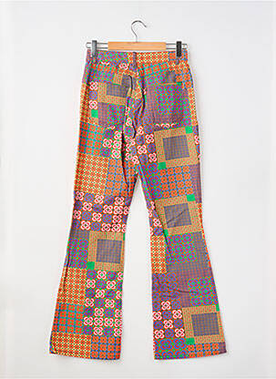 Pantalon flare taille normale taille normale orange RESERVED femme