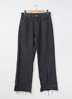 Jeans coupe droite taille normale taille normale noir ZARA femme