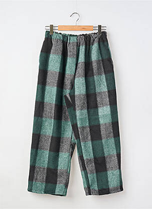 Pantalon large poches taille normale vert PETIT MODELL femme