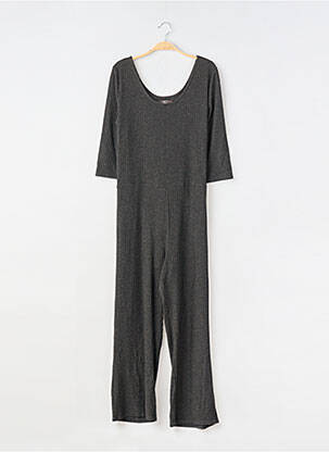 Combi-pantalon manches courtes manches courtes gris ETAM femme
