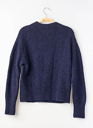 Pull coupe droite manches longues bleu COS femme