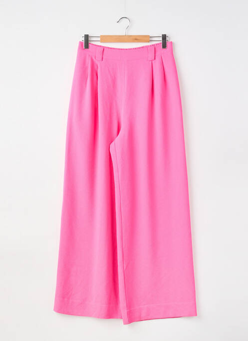 Pantalon large tissage crêpe taille normale rose ESSENTIEL ANTWERP femme