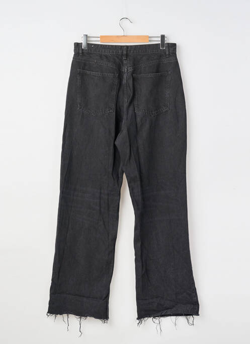 Jeans coupe droite taille normale taille normale noir ZARA femme