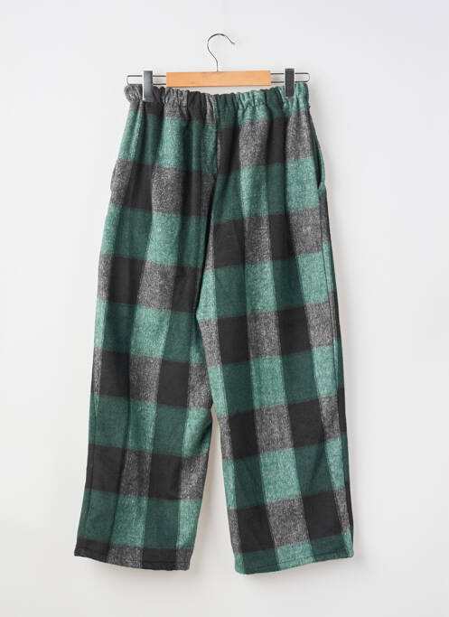 Pantalon large poches taille normale vert PETIT MODELL femme