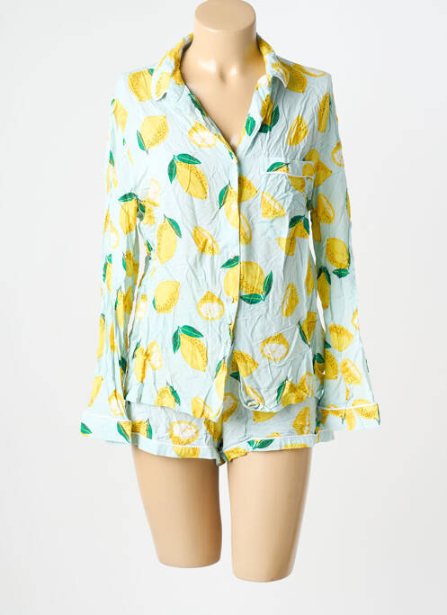 Pyjashort bleu MONOPRIX femme