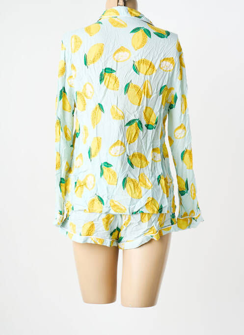 Pyjashort bleu MONOPRIX femme