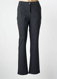 Pantalon droit stretch taille normale noir EVA KAYAN femme