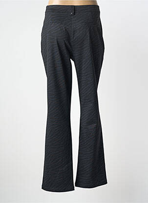 Pantalon droit stretch taille normale noir EVA KAYAN femme