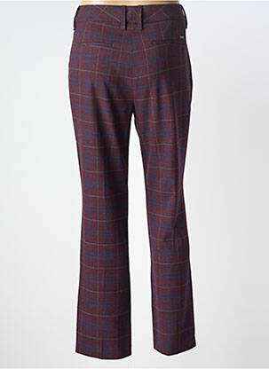 Pantalon chino tissage popeline taille normale rouge GARDEUR femme