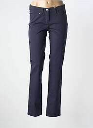 Jeans coupe slim stretch taille normale bleu TONI femme