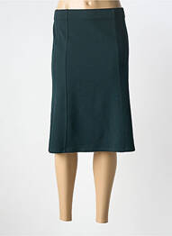 Jupe mi-longue taille normale vert GEVANA femme