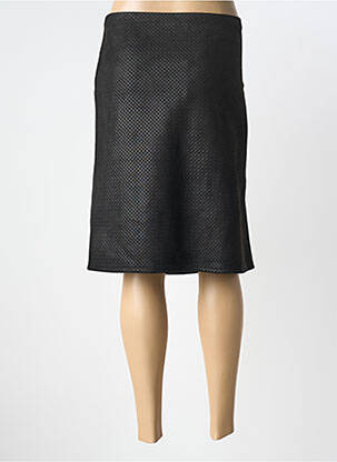 Jupe mi-longue coupe droite noir DIANE LAURY femme