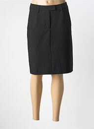 Jupe mi-longue taille à pinces noir GARDEUR femme