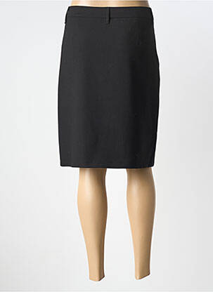 Jupe mi-longue taille à pinces noir GARDEUR femme