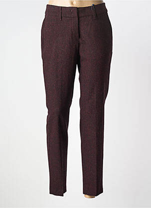 Pantalon chino taille normale taille normale rouge GARDEUR femme