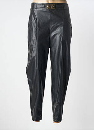 Pantalon slim taille normale taille normale noir LESLIE femme