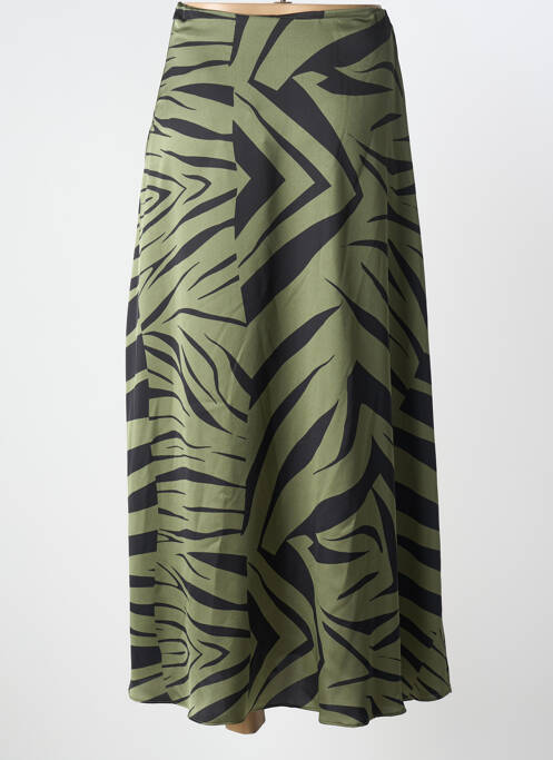 Jupe longue coupe fluide vert LOLA CASADEMUNT femme