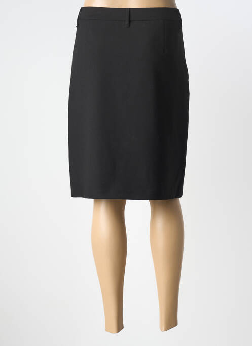 Jupe mi-longue taille à pinces noir GARDEUR femme