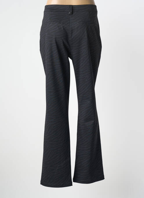 Pantalon droit stretch taille normale noir EVA KAYAN femme