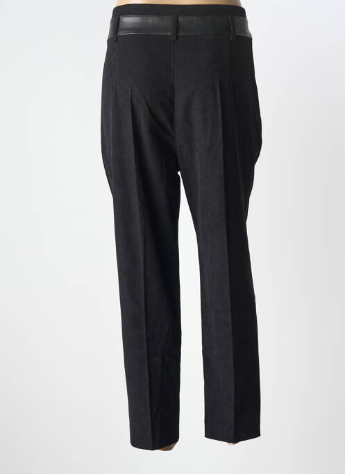 Pantalon slim stretch taille normale noir LESLIE femme