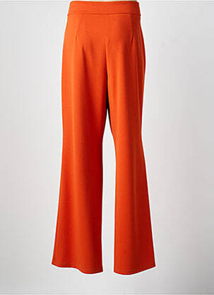 Pantalon droit stretch taille normale orange JOSEPH RIBKOFF femme