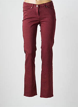 Pantalon slim stretch taille normale violet TONI femme