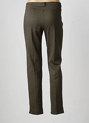 Pantalon slim stretch taille normale vert MARIA BELLENTANI femme