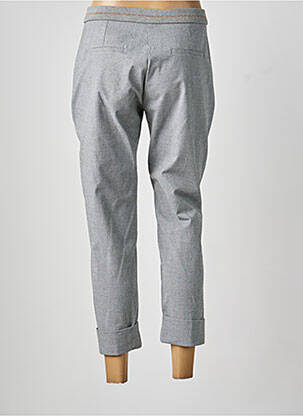 Pantalon 7/8 stretch taille normale gris EVA KAYAN femme