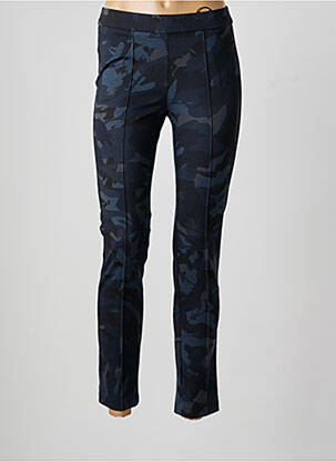 Legging stretch taille normale bleu TONI femme