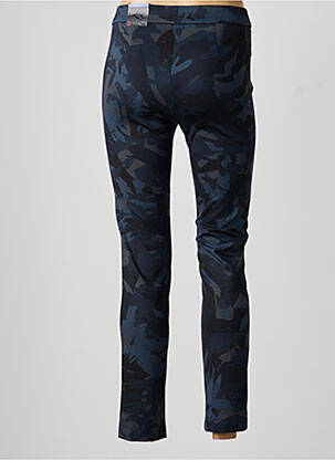 Legging stretch taille normale bleu TONI femme