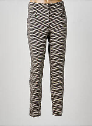 Pantalon slim taille élastique taille normale vert GARDEUR femme