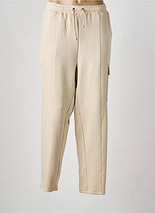 Jogging stretch taille normale beige LOLA CASADEMUNT femme