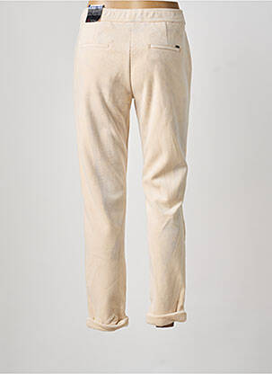 Pantalon slim taille élastique taille normale beige TONI femme