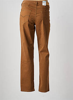 Pantalon droit stretch taille normale marron GARDEUR femme