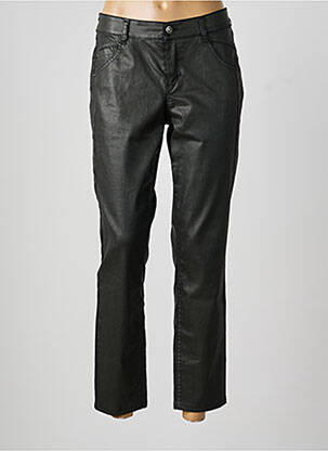 Pantalon droit stretch taille normale noir GARDEUR femme