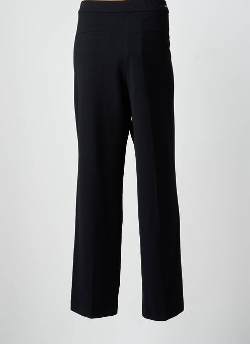 Pantalon droit tissage crêpe taille normale noir GARDEUR femme