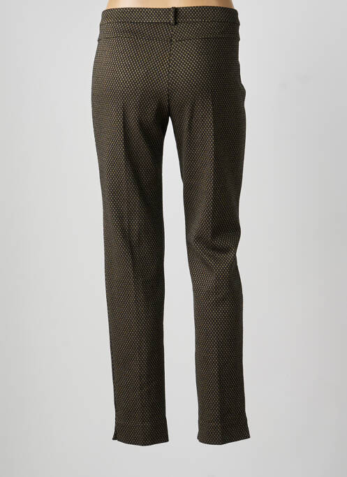 Pantalon slim stretch taille normale vert MARIA BELLENTANI femme
